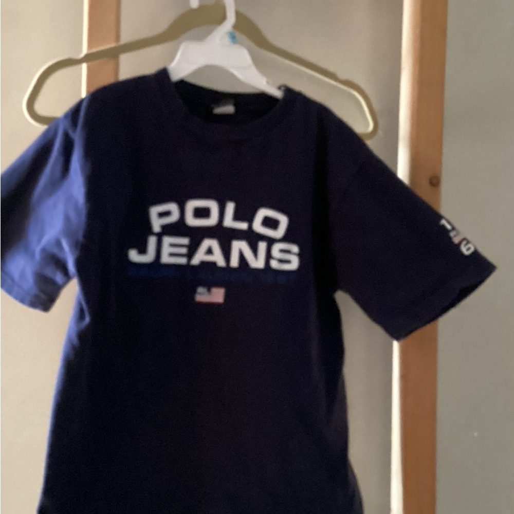 Polo by Ralph Lauren Navy Kids Tee